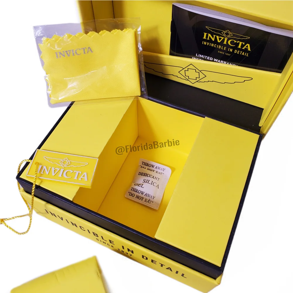 Invicta Watch Gift Box Men Jewelry Accessories Home Storage Organizers Jewelry